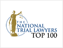 The National Trial Lawyers Top 100 award.