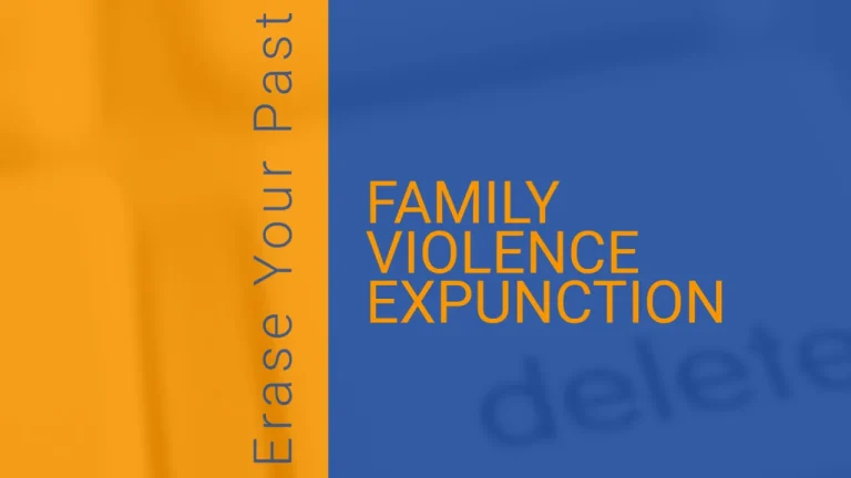 family violence expunction