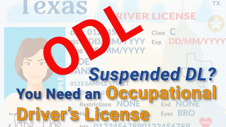 occupational drivers license