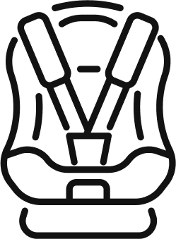 DWI with Child Passenger icon